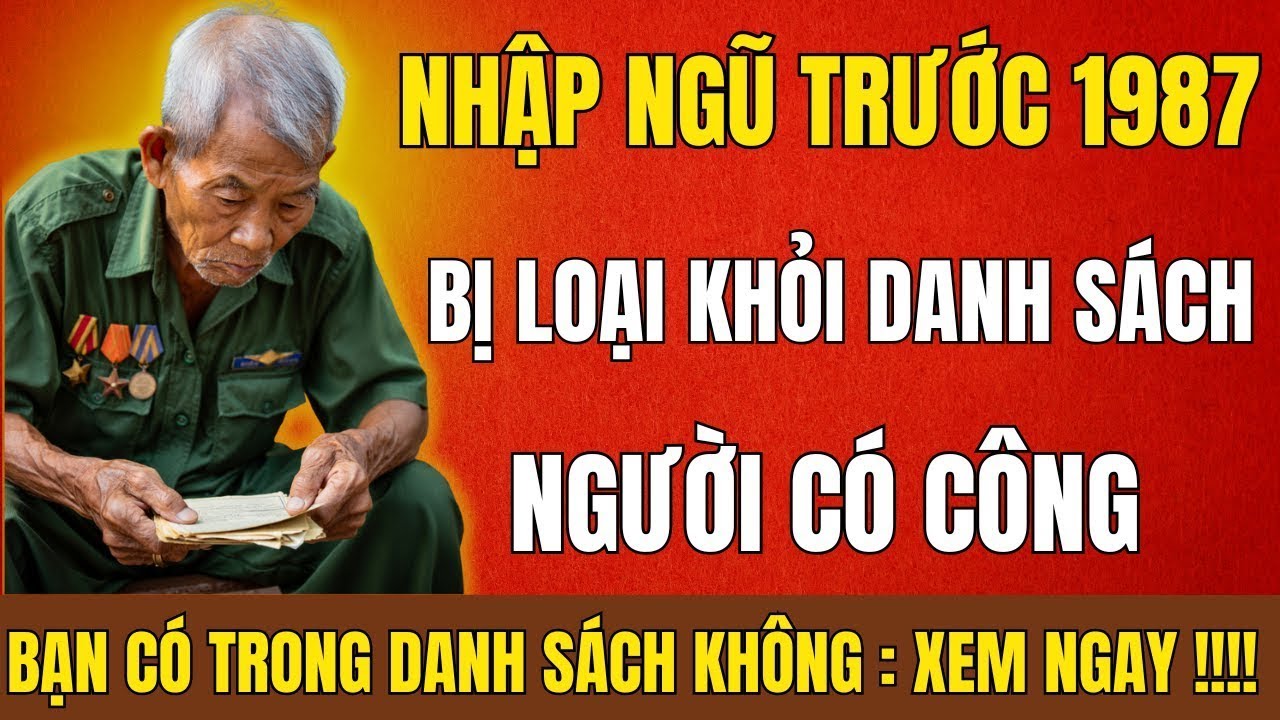 Vì Sao Nhiều Người Nhập Ngũ Trước 1987 Bị Gạch Tên Khỏi Hội Cựu Chiến Binh Sự Thật Cần Biết
