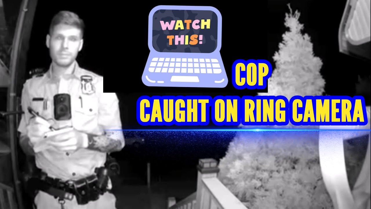 What Ring Video Shows SHOULD GET THIS COP FIRED - YouTube
