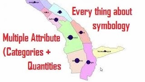 Every thing about symbology. 4. Multiple Attribute (Categories + Quantities).