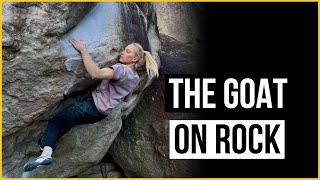 The GOAT Janja Garnbret Impresses On Rock