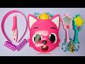 Pinkfong Beauty Set Satisfying with Unboxing Compilation Toys ASMR