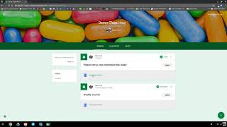 Google Classroom - Class comments vs private comments