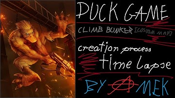 Duck Game - Climb Bunker Custom Map Creation Process
