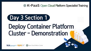 [Demo Video] Day 3 Section 1 Deploying CP Cluster