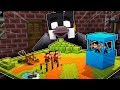 Minecraft - RED VS BLUE FORT DEFENSE CHALLENGE! (Minecraft Tower Defense)