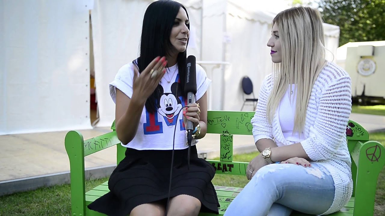 Bibi und Jess beim Jugendfestival Courage 2015