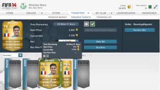 FIFA 14 - Web App Trading Tips - Episode 1 - 'Pick Your Player' screenshot 4