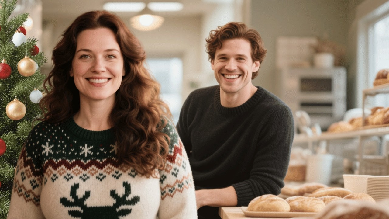 Can Love Save This Christmas Bakery? |  A Cozy Romantic Story