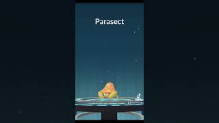 Shiny Paras evolves into Parasect!! #pokemon #pokémongo #shinypokemon