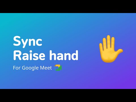 Sync Raise hand video preview 2