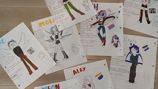 Meet The Cast! Ft. My characters 