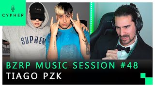 REACCIÓN a TIAGO PZK || BZRP Music Sessions #48