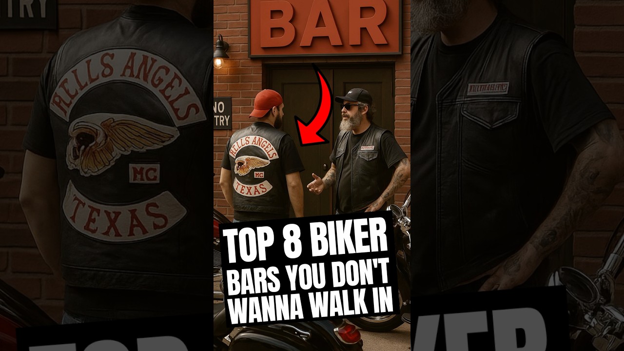 8 лучших байкерских баров, в которые вы не захотите зайти вслепую 💀🍺🏍️