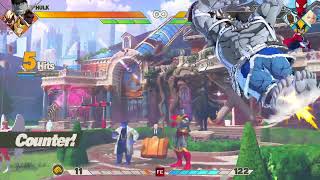 Marvel Tokon: Blade to Hulk 2-Touch "Jogging" Combo