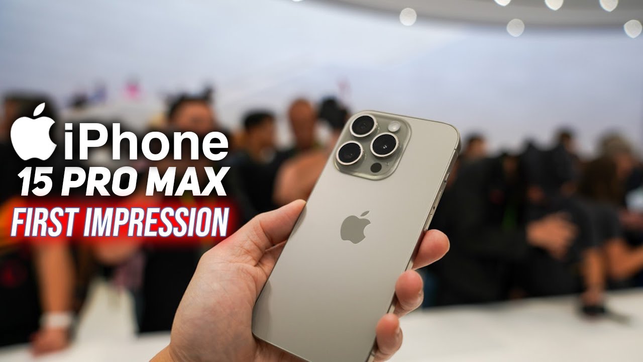 Hands-on: Unboxing the new iPhone 15 Pro Max in Natural Titanium [Gallery]  - 9to5Mac