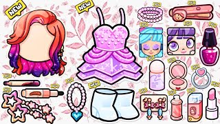 NEW!✨UNLOCK GALAXY PRINCESS OUTFITS COLLECTION SECRETS IN AVATAR WORLD🍀🛍️PAZU #tocaboca #avatarworld