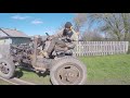 Самодельный мини-трактор Культивирую землю Деревенские традиции