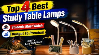 4 Best Study Table Lamps In India 2026 | Best Study Lamp For Students | Best Desk Lamp For Studying