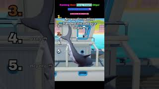 Ranking Best Gang Beasts Clips 🔥❤ SHARK EDITION  🦈 THE LAST ONE IS CRAZY 🤣 #shorts