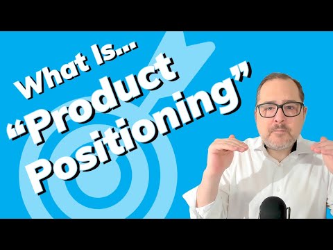 Video: La poziționarea produsului?