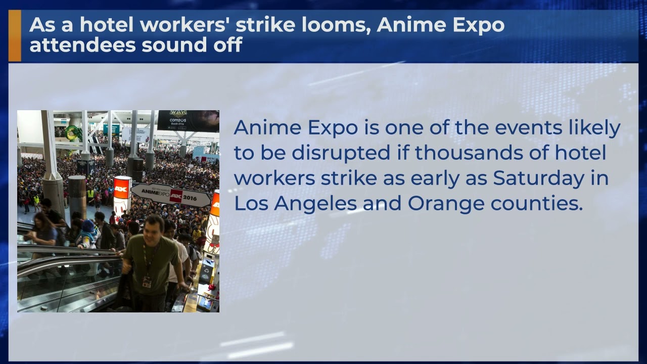 Anime Expo Hotel Block