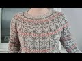 Fr podcast tricot yarnflakes en franais 73  pull jacquard  chle color