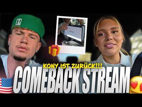 First stream with Kony to Miami?!😱 | IRL stream in Cologne🔥 | Amalia streams