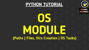 Python OS Module Tutorial | OS Module | In Hindi | With A Project | From Beginner to Advance