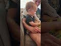 baby jack reading and making noise