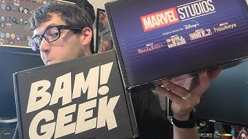 Unboxing The March 2022 BAM Geek Box And The Marvel Collector Corps Disney+ Box -Amazing Autograph-