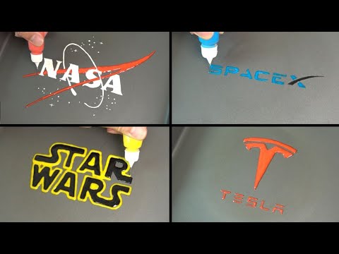 <strong>Space</strong> Logo Pancake Art - <strong>NASA</strong>, <strong>SPACE</strong> X, STAR WARS, TESLA