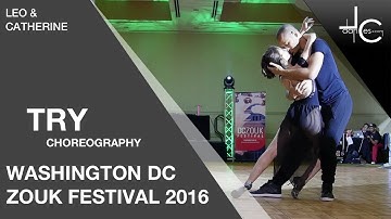 Leonardo & Catherine - Choreography Try - DC Zouk Festival 2016
