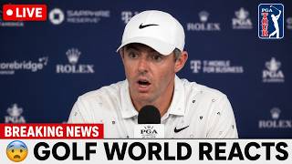 "🚨 RORY UNDER PRESSURE?! PGA Round Reaction Sparks Fan Debate 😳"