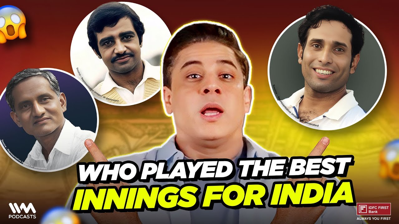 Vijay, Vishy and VVS: The best Indian Test knocks of all time! | A Century of Cricket | Ep 10