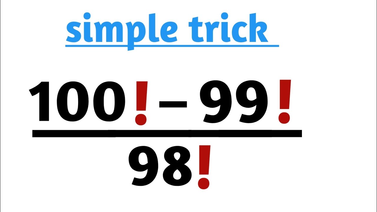 One Simple Trick To Solve 100 99 98 Solve System Of Equations one-simple-trick-to-solve-100-99-98-solve-system-of-equations