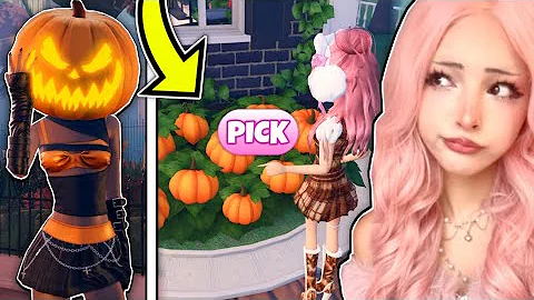 I Played the HALLOWEEN UPDATE Before EVERYONE ELSE in Dress To Impress..