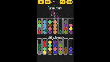 ball sort puzzle level 1383