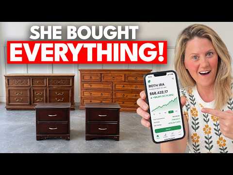 She Saw Two Of My Listings And Bought Everything In My Garage (Furniture Flip Side Hustle)