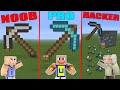 MINECRAFT: NOOB VS PRO VS HACKER - RUMAH PICKAXE