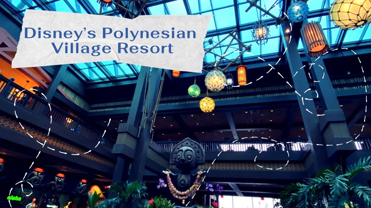 Disney’s Polynesian Village Resort 2022 Trader Sams Food Drinks | Rooms Bungalows | Review