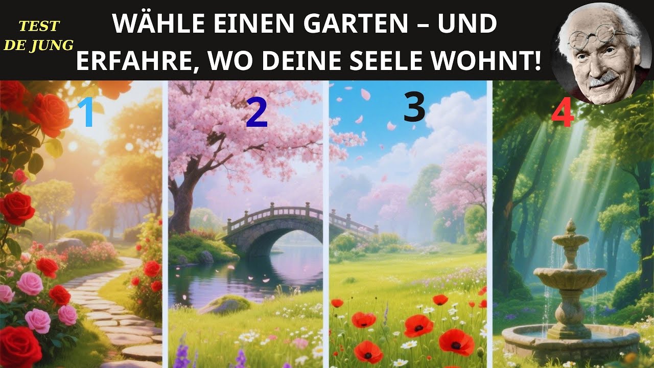 Welcher innere Garten lässt deine Energie erblühen Carl Jung Test