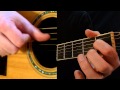 Easy Acoustic Blues Lick in E - Hammer On to the Major Third