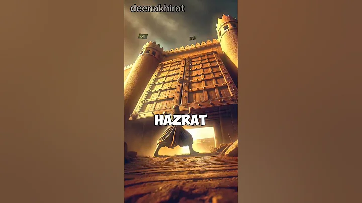 Hazrat Ali and the Epic Battle of Khyber: "Unbreakable courage".   #deenakhirat#islamicconquests