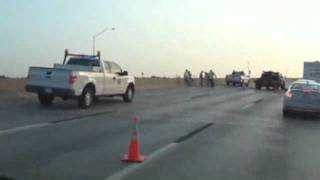 Raw Video: I-44 Repairs Cause Major Backup