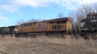 Chasing a Norfolk Southern Stack train