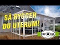 Expodul Uterum - Monteringsanvisning Uterum, limträstomme med pulpettak