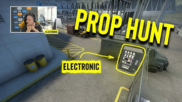 Electronic is an ABSOLUTE SNACK! - NaVi Prop Hunt on Nuke