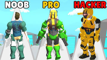 NOOB vs PRO vs HACKER in Full Metal 3D