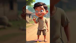 “ईमानदारी का इनाम | ☺️👀#Shorts #HindiStory #MoralStory #CartoonStory #LifeLesson #shortsfeed