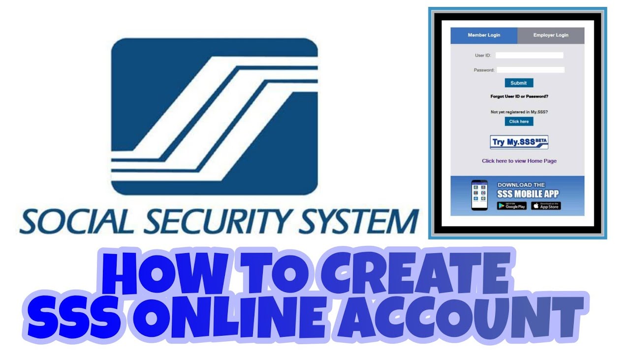 SSS ONLINE ACCOUNT | How to Create Online Account | Shaira De Luna ...